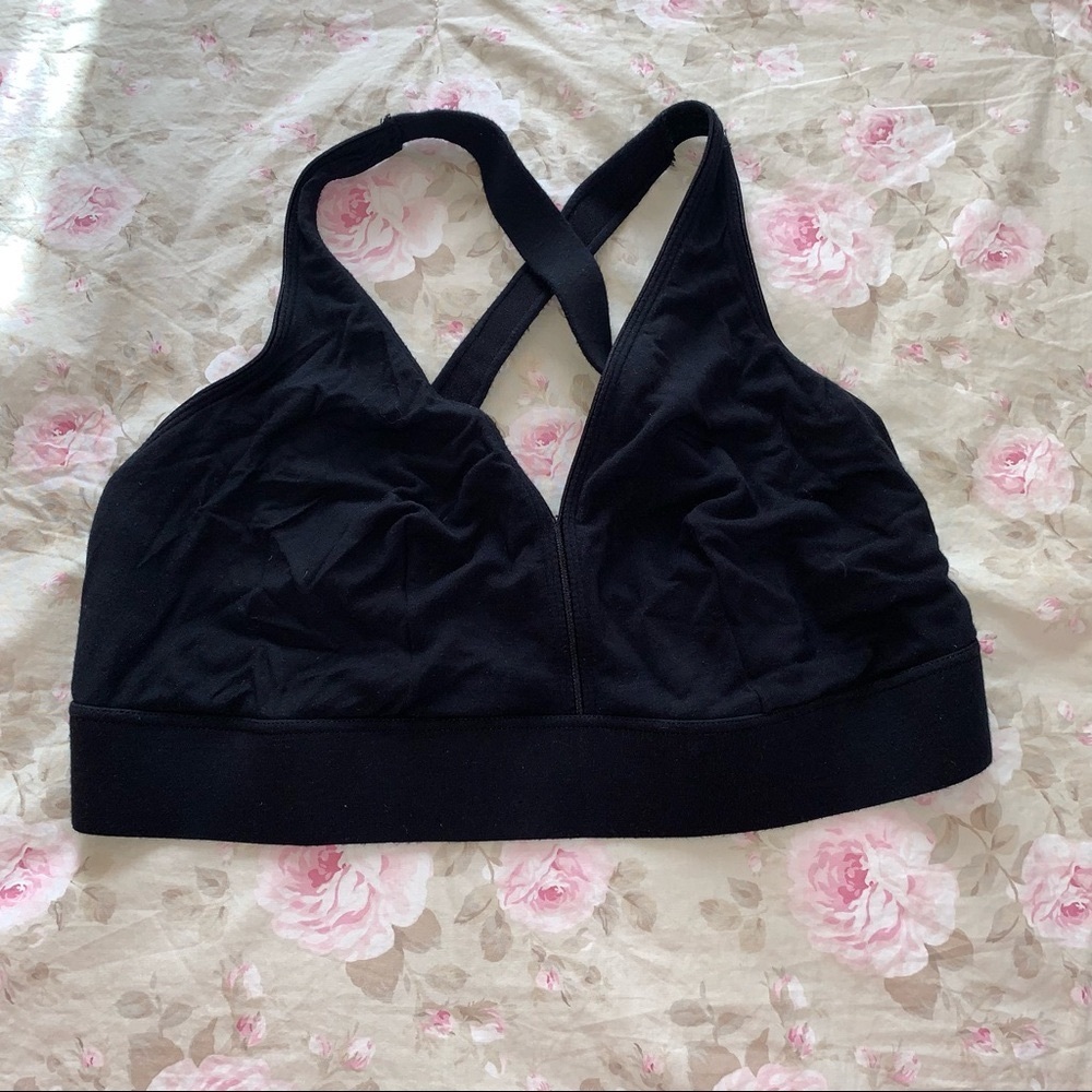 Leading Lady Bralette Style 5070 Soft Bralette criss-cross back three hook 2X